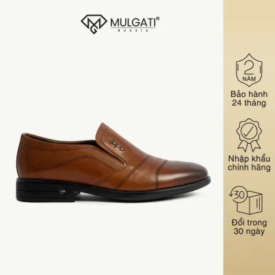 Giày tây nam MULGATI Elegant không dây da trơn dập lỗ - NW810932