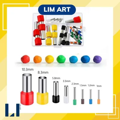 Box of 8/40 Round Cutting Cores, Stainless Steel, Clay Cutting, Multi-Purpose DIY Tools in Many Sizes. Lim Art