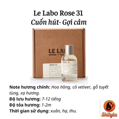 Le Labo Rose 31 - Genuine Unisex Perfume 10ml