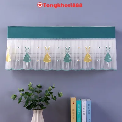 PVN32910 Rèm che điều hoà, rèm chống bụi bẩn, trang trí, chắn gió lạnh, ngăn ngừa côn trùng