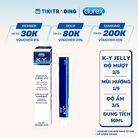 Gel bôi trơn Durex K-Y Jelly 50g - KY Jelly