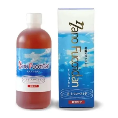 Nano Fucoidan thực phẩm chức năng dạng nước uống chiết xuất từ tảo nâu Mozuku nổi tiếng của Nhật Bản