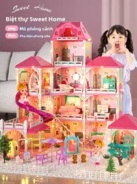 Đồ chơi nhà búp bê công chúa BABYSHOME