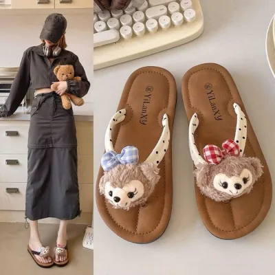Dép Xỏ Ngón Nữ Đế Phẳng Đi Biển Dáng Đẹp-Dép Kẹp Nữ Mùa Hè Thoáng Khí 36-41 ChiKy.Store-DXN