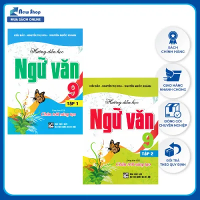 Sách - Hướng Dẫn Học Ngữ Văn 9 (Dùng Kèm SGK Chân Trời Sáng Tạo) - HA - Newshop