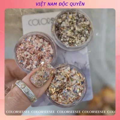 Chất liệu nghệ thuật làm móng Nanyang cổ điển, mảnh đá mùa thu, trang sức Đông Nam Á phong cách dân tộc