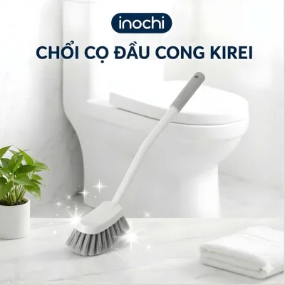 Chổi cọ toilet đầu cong Inochi