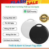 Thiết Bị Định Vị GPS Smart Tag - Theo Dõi Ô tô, Xe Máy, Vali, Chó Mèo, ... - Không Sử Dụng Sim - Pin SD 1 Năm Có Thể Thay