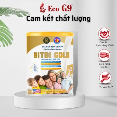Sữa Non Beta Glucan BITBI GOLD - Tăng Cường Đề Kháng, Chắc Khỏe Xương, Bổ Sung Vitamin Khoáng Chất (900g)