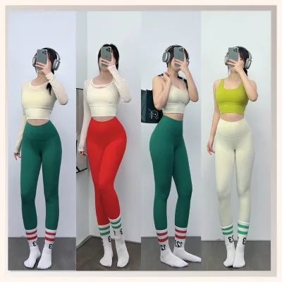 Hersign Christmas Workout Clothes 2025 Gym Clothes Women's Yoga Clothes Set Various Designs