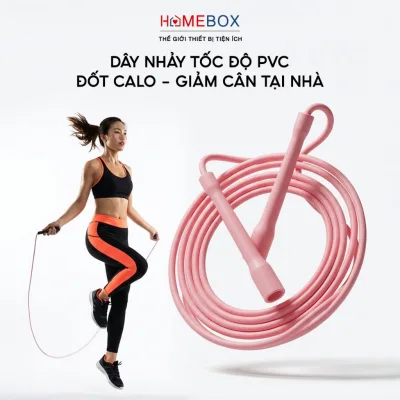 Dây Nhảy Thể Dục Tập Gym Điều Chỉnh Chiều Dài Dụng Cụ Tập Luyện Giảm Cân Tại Nhà