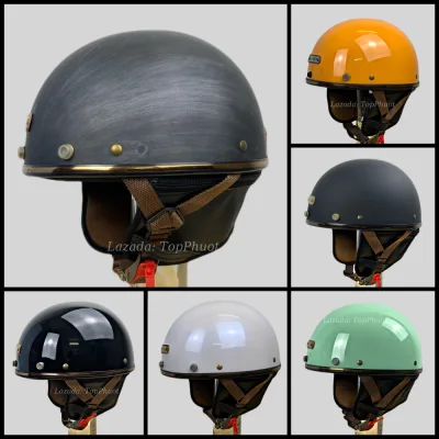 Mũ Bảo Hiểm 1/2 Napoli Pug Version Harley - Bảo Hành 12 Tháng