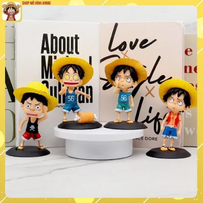 Mô Hình Luffy Mũ Rơm Ấu Thơ Cao 14cm, Truyện Tranh OnePiece, Mô Hình Decor Trang Trí, Bộ Sưu Tập