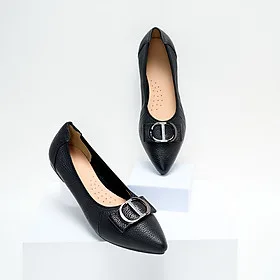 Giày Búp Bê Nơ Khóa PABNO PN17015