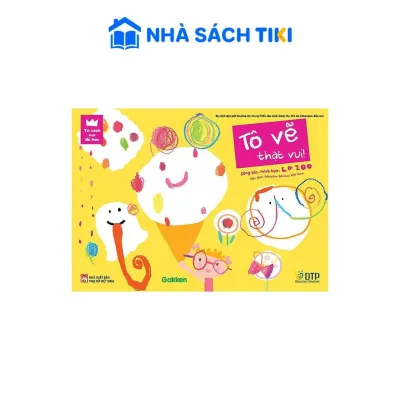 Sách Tủ sách vui để học - Sách tô màu - Dòng sách cầm tay - Tô Vẽ Thật Vui - DTP