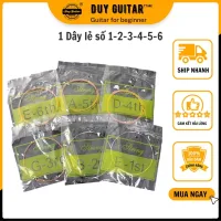 Dây đàn guitar acoustic dây lẻ số 1 2 3 4 5 6 Duy Guitar Store sale rẻ dưới 49k