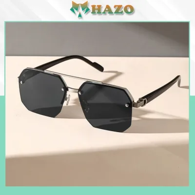Mắt kính thời trang Nam Kính Râm thời trang form đa giác 836 Bảo vệ mắt chống UV kiểu dáng trẻ trung