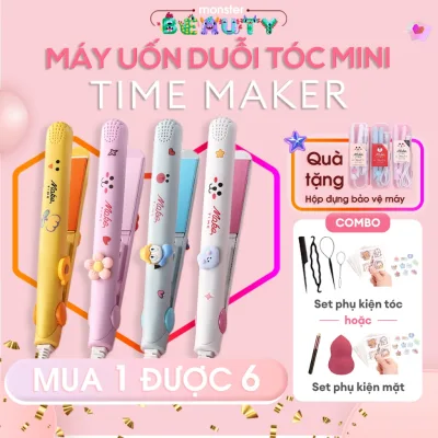 Máy duỗi tóc mini Time Maker 2in1 - Máy uốn tóc và ép tóc đa năng 2 trong 1
