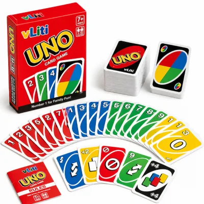 Bộ Bài UNO Mini 27 Lá & UNO Chuẩn 108 Lá Chất Giấy Dày Boardgame Trò Chơi Gia Đình Giải Trí Cho Bé