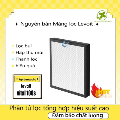 🚚 Vận chuyển nội địa 🚚 Lõi lọc thay thế dành cho máy lọc không khí Levoit vital 100s lọc phụ kiện đúng nguồn HEPA và than hoạt tính hiệu quả cao H13 kháng khuẩn virus và khói hút ẩm khử mùi