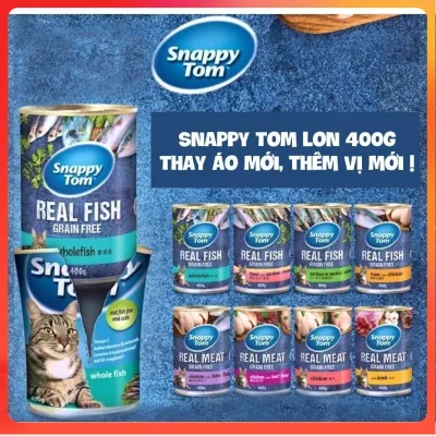 Pate snappy tom 400g cho chó mèo đủ vị - Milky Petshop