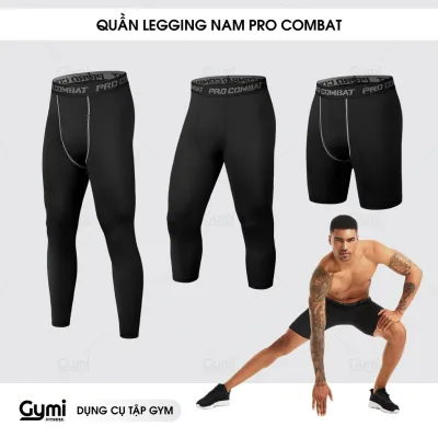 Quần Legging Giữ Nhiệt Pro Combat Thể Thao Cho Nam - Thoáng Khí, Co Giãn, Thấm Hút Mồ Hôi, Ôm Sát - QuanLegging