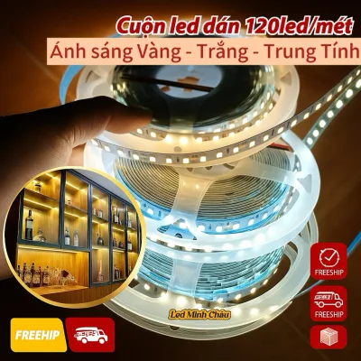 Led Dây 12V Cuộn 5m – Dán Nhôm định Định Hình, Tủ, Cửa Hàng, Ô Tô – Trang Trí Nội Thất Siêu Đẹp.
