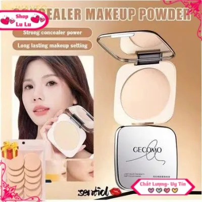 (LL) Phấn phủ nén GECOMO Giúp Làn Da mịn, nền lì, lâu trôi 20g