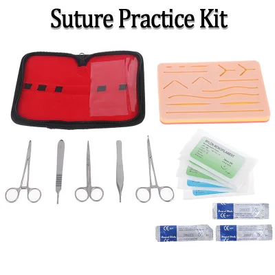 15 Cái / bộ Sinh Viên Y Tế Suture Thực Hành Huấn Luyện Phẫu Thuật Với Da Suture Thực Hành Pad