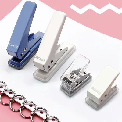 Đục lỗ giấy dụng cụ đục lỗ đơn kẹp bấm lỗ giấy sổ còng cầm tay tiện dụng kìm bấm lỗ kim loại 6mm -Aeneas Shop