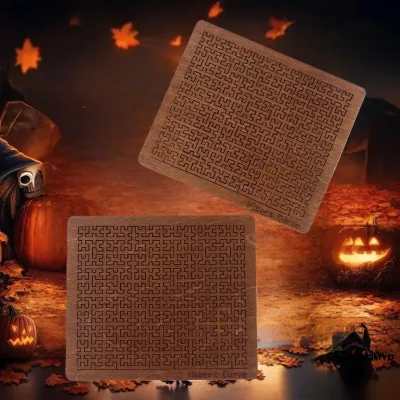SHGMYD > 1 / 2 / 5 Cái Không Thể Ghép Hình Trò Chơi Trí Não Tangram Board Games Không Thể Bằng Gỗ IQ Xếp Hình Đồ Chơi Dành Cho Người Lớn Mới