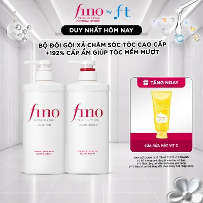 Premium Hair Care Shampoo and Conditioner Duo Fino Premium Touch Shampoo & Conditioner B 550Mlx2