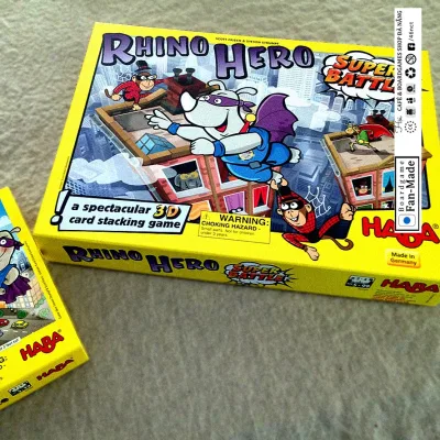 Rhino Hero | Trò Chơi Bảng Xếp Hình 3D Vui Nhộn Cho Trẻ Em