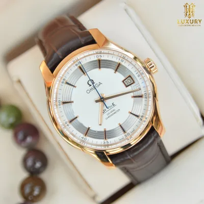 Đồng Hồ Thời Trang Nam Deville Hour Vision Dây Da + Thể Bảo Hành bán buôn sk seiko orient