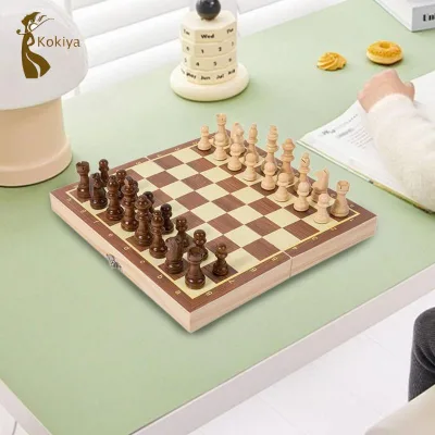 Bộ cờ vua Trò chơi tương tác giữa cha mẹ và con cái Di động Đồ chơi xếp hình dễ chơi cho quà tặng Giáng sinh Học sinh Trẻ em