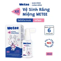 Xịt vệ sinh răng miệng Wetee 30ml/50ml - Xịt miệng vệ sinh cho bé