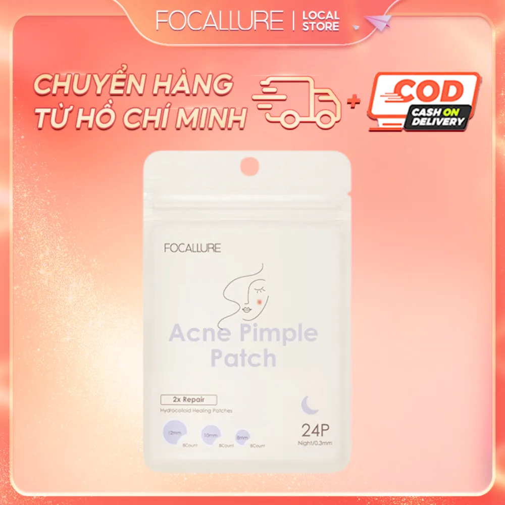 FOCALLURE Miếng Dán Mụn Tái Tạo Chăm Sóc Làn Da Tiện Dụng Cao Cấp 2g