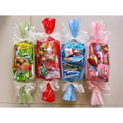 Gói kẹo bánh kẹo siêu to khổng lồ (size 13*45)- Món Quà đặc biệt & ý nghĩa mọi dịp lễ cho các bé.