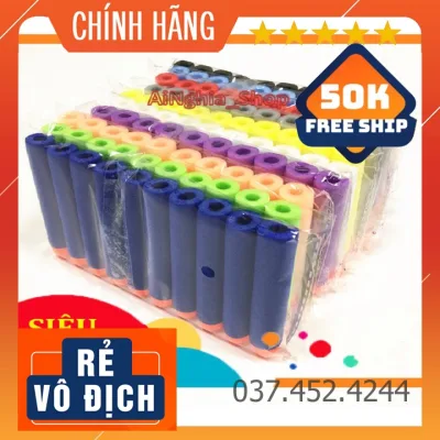 Đồ chơi nhập vai Set 100 cái que xốp mềm nhiều màu dùng cho đồ chơi trẻ em
