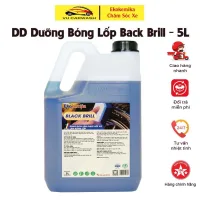 Nước Làm Bóng Lốp, Dung Dịch Bảo Dưỡng Lốp Ô Tô, Xe Máy EKOKEMIKA BLACK BRILL-5L (chính hãng)