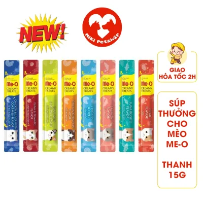 Súp Thưởng Cho Mèo Me-O Creamy Treats 1 Thanh 15g - Miki Petshop