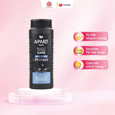 Apart Men Vitamin B5 Shower Gel for Skin Care and Protection 500ml