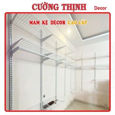 Linh kiện rời cho hệ thống kệ tủ quần áo thông minh CƯỜNG THỊNH Decor