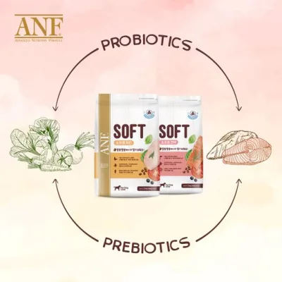 New Date Anf Soft Soft Grain Food for Dogs 1.2kg