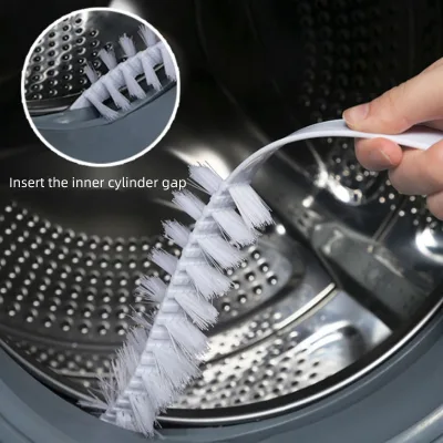 Bàn chải cọ chuyên dụng làm sạch lồng máy giặt cán dài 60cm