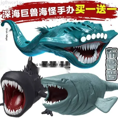 Mô đồ chơi 3D in hình quái vật biển khổng lồ Brupe Sea Eater Gran Maya dành cho nam giớ