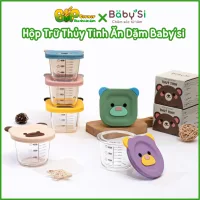 Hộp Trữ Thức Ăn Dặm Cho Bé, Hộp Trữ Đông Ăn Dặm Chất Liệu Thủy Tinh Cao Cấp