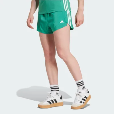 Adidas Workout & Gym & Training Hyperglam Women's Woven Shorts in Green Jc7393