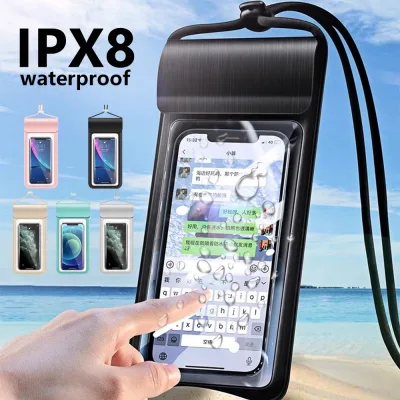 Túi đựng điện thoại chống nước Túi đựng điện thoại dưới nước cho iPhone 17 16 15 14 Pro Max 13 12 11 X XS XR 8 7 Plus SE Vỏ điện thoại lặn bơi lội