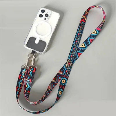 Phong Cách Retro Phong Cách Dân Tộc Đeo Ngang Dây Điện Thoại Di Động Dây Phong Cách Bắc Âu Vỏ Điện Thoại Dây Điện Thoại Di Động Chống Rơi Ngăn Ngừa Mất Treo Dây Xích